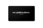CARTE CADEAU MY GOLDEN DRESS