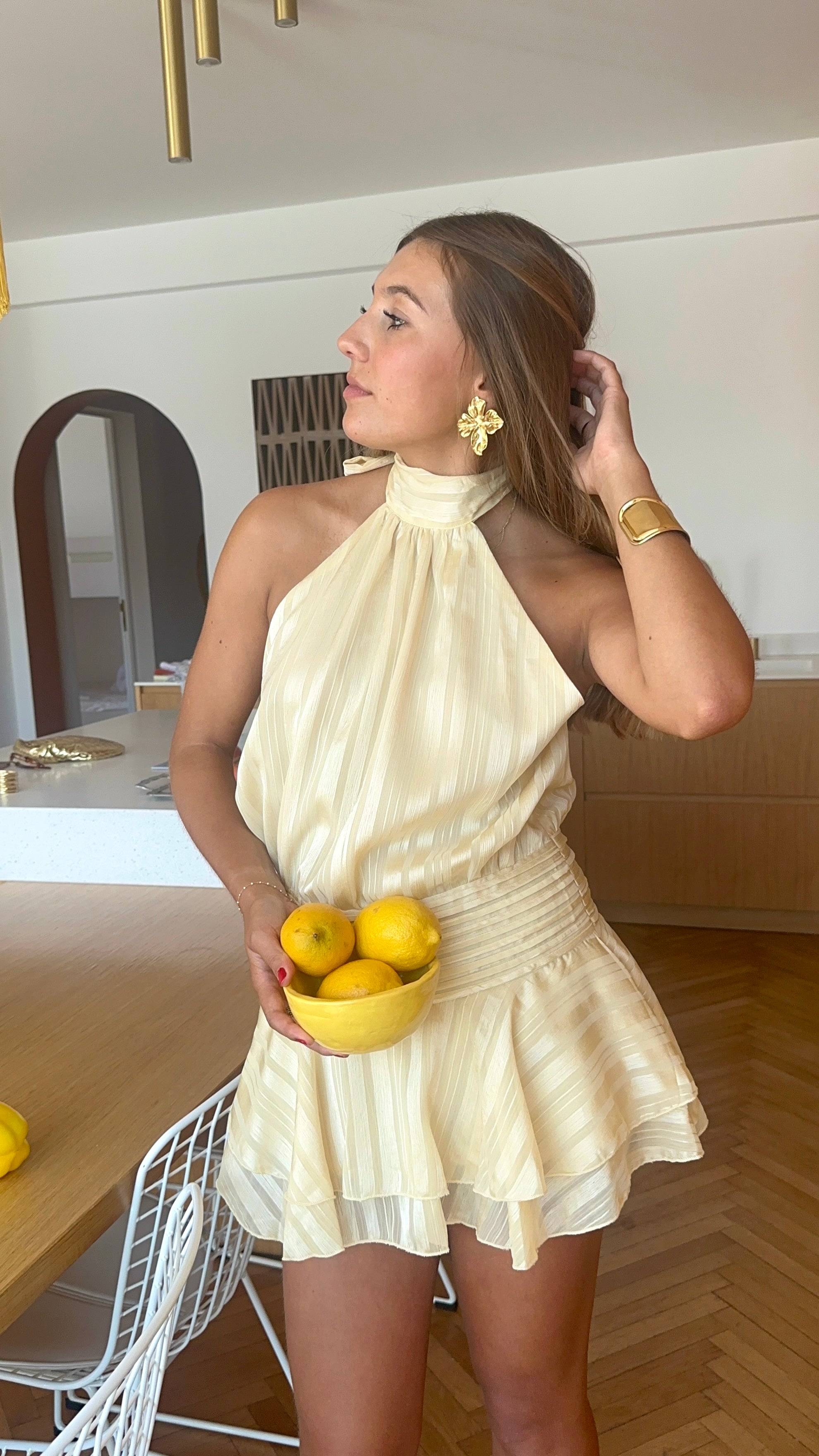 COMBI-SHORT PALOMA - JAUNE