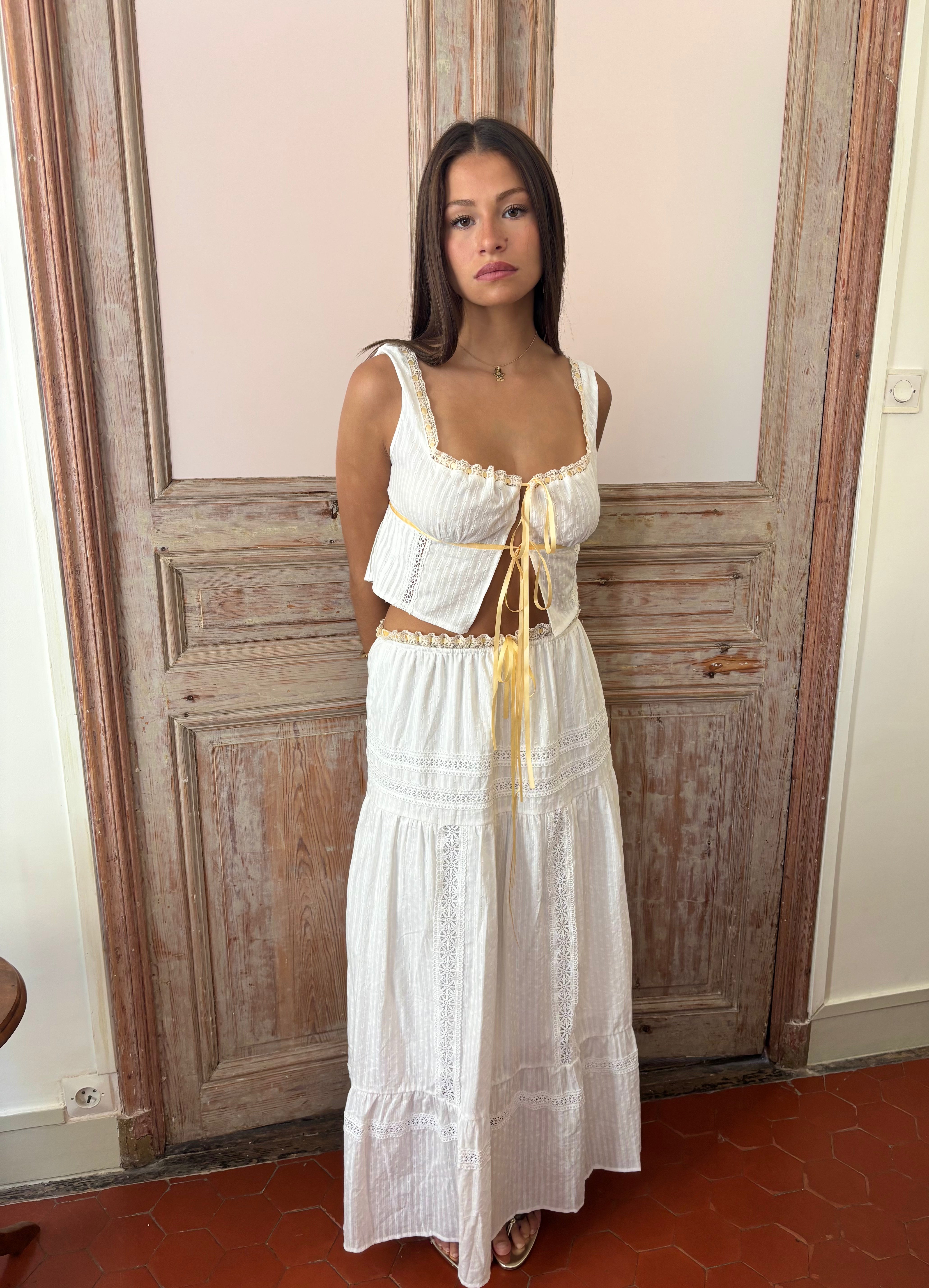 ENSEMBLE SUNSET - BLANC
