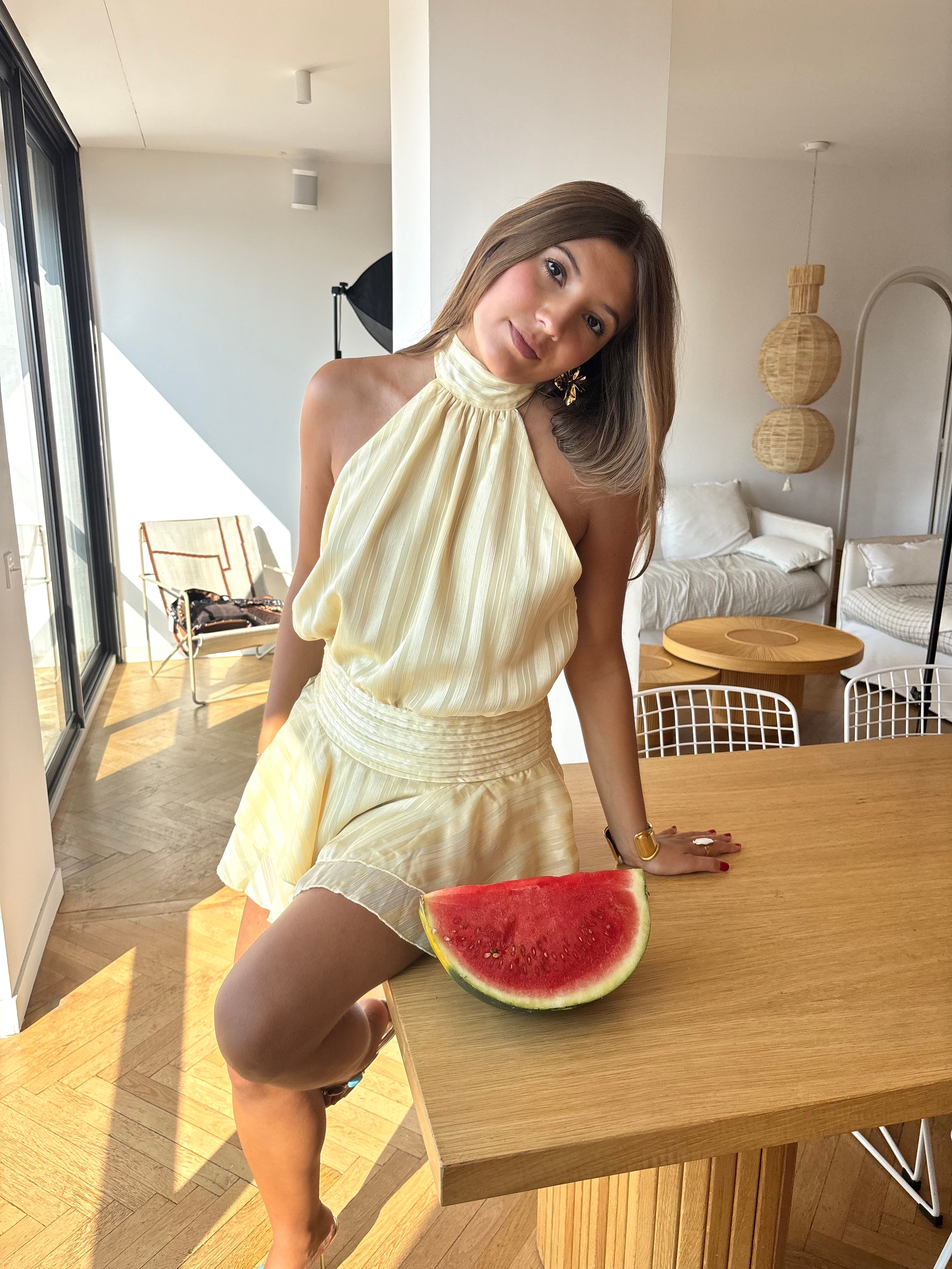 COMBI-SHORT PALOMA - JAUNE