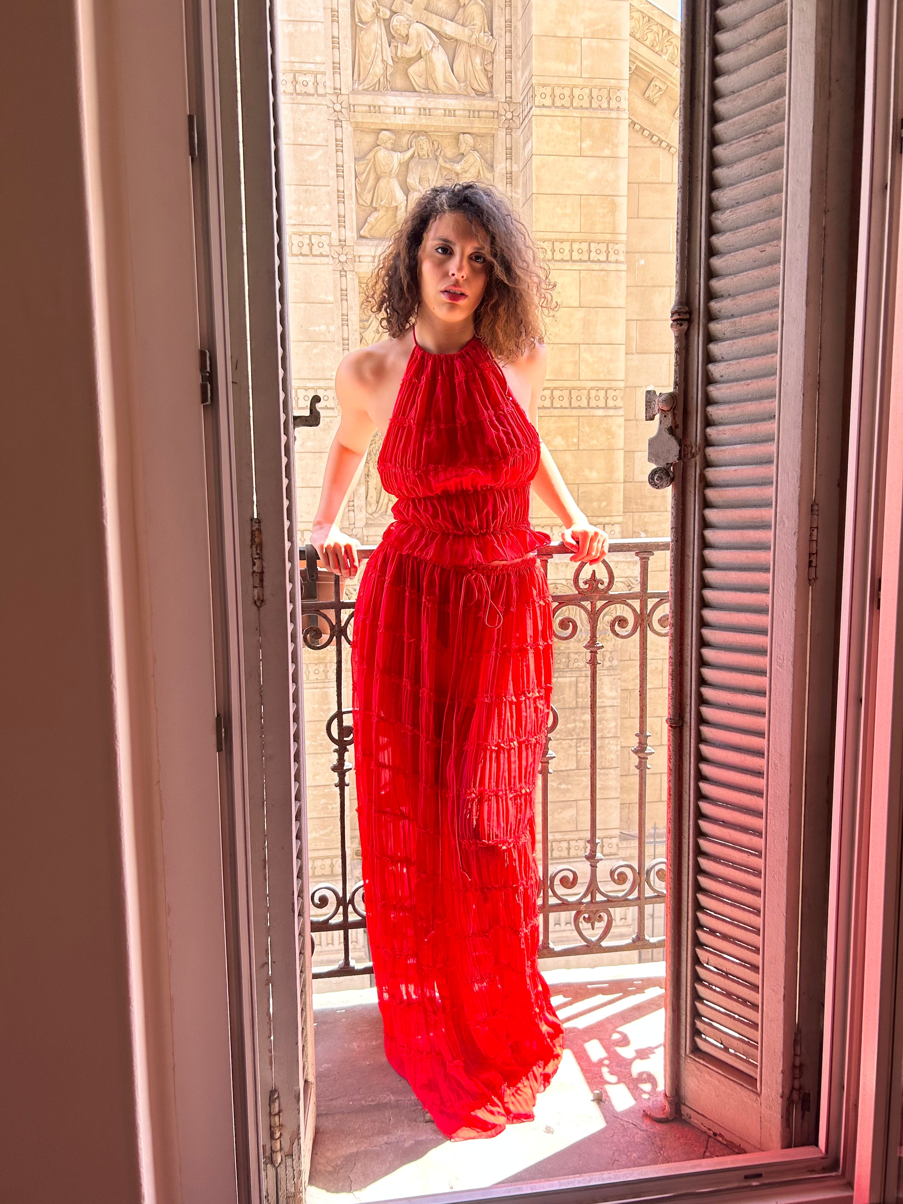 ENSEMBLE GABRIELLE - ROUGE