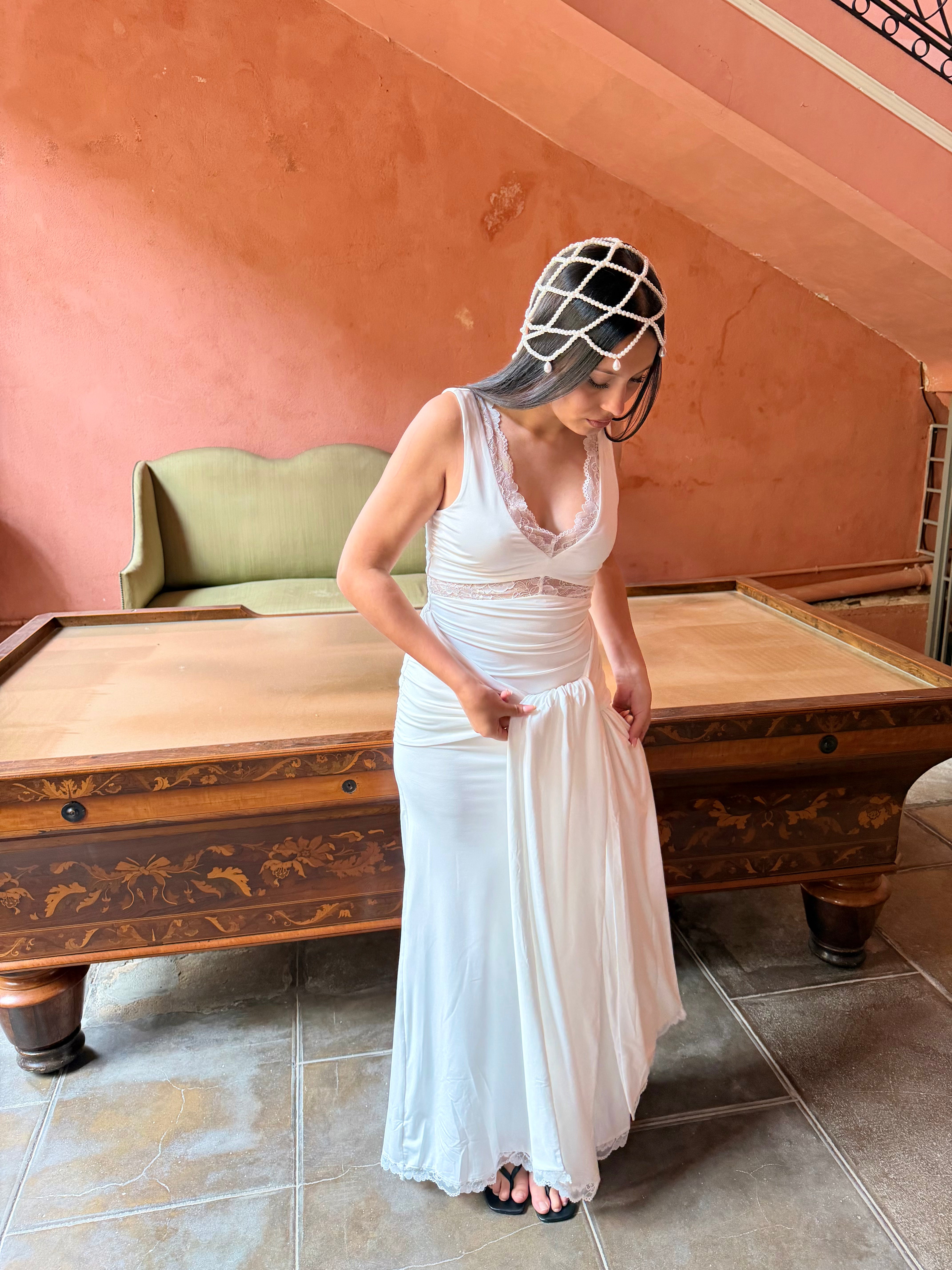 ROBE LIVIA - BLANCHE
