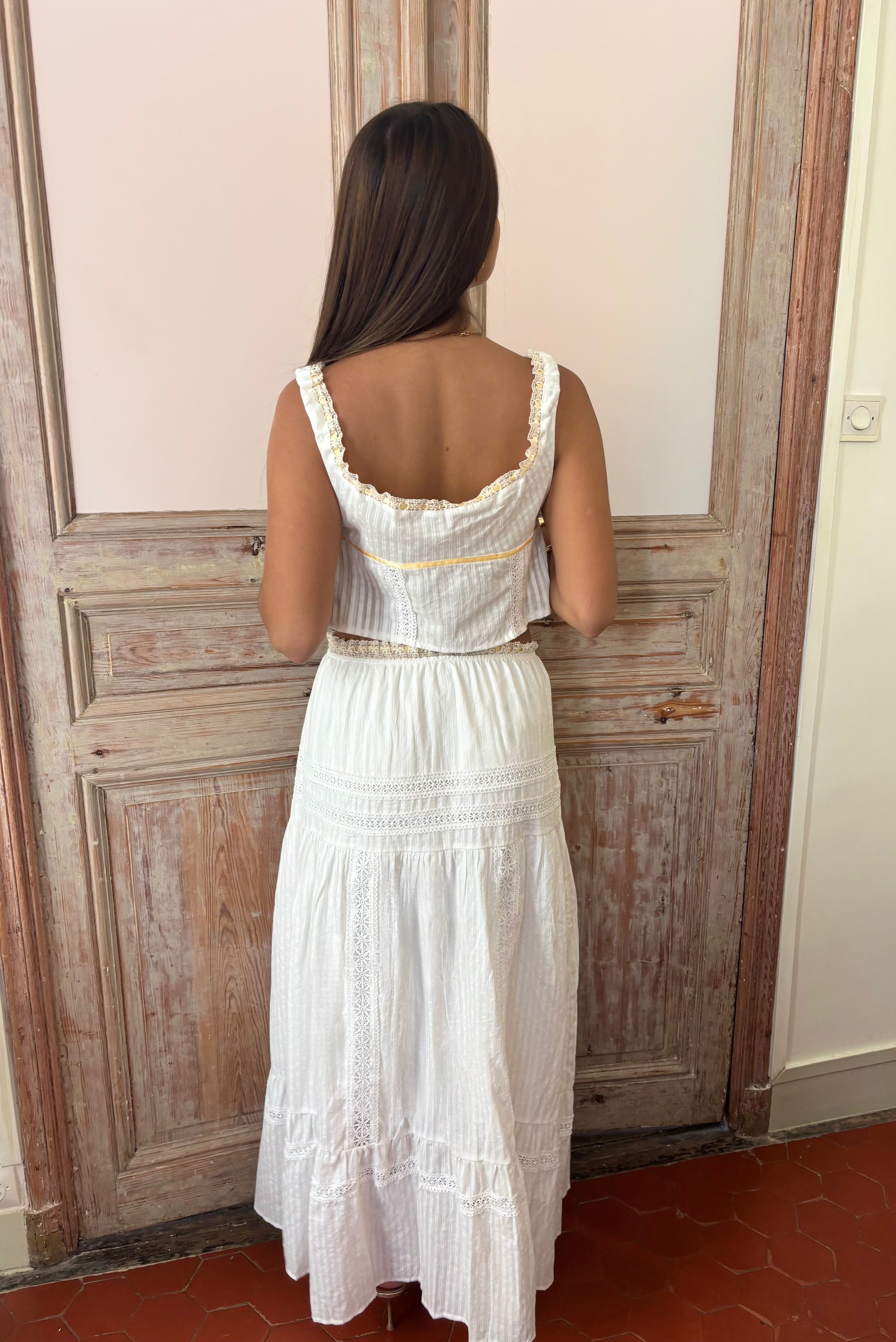 ENSEMBLE SUNSET - BLANC