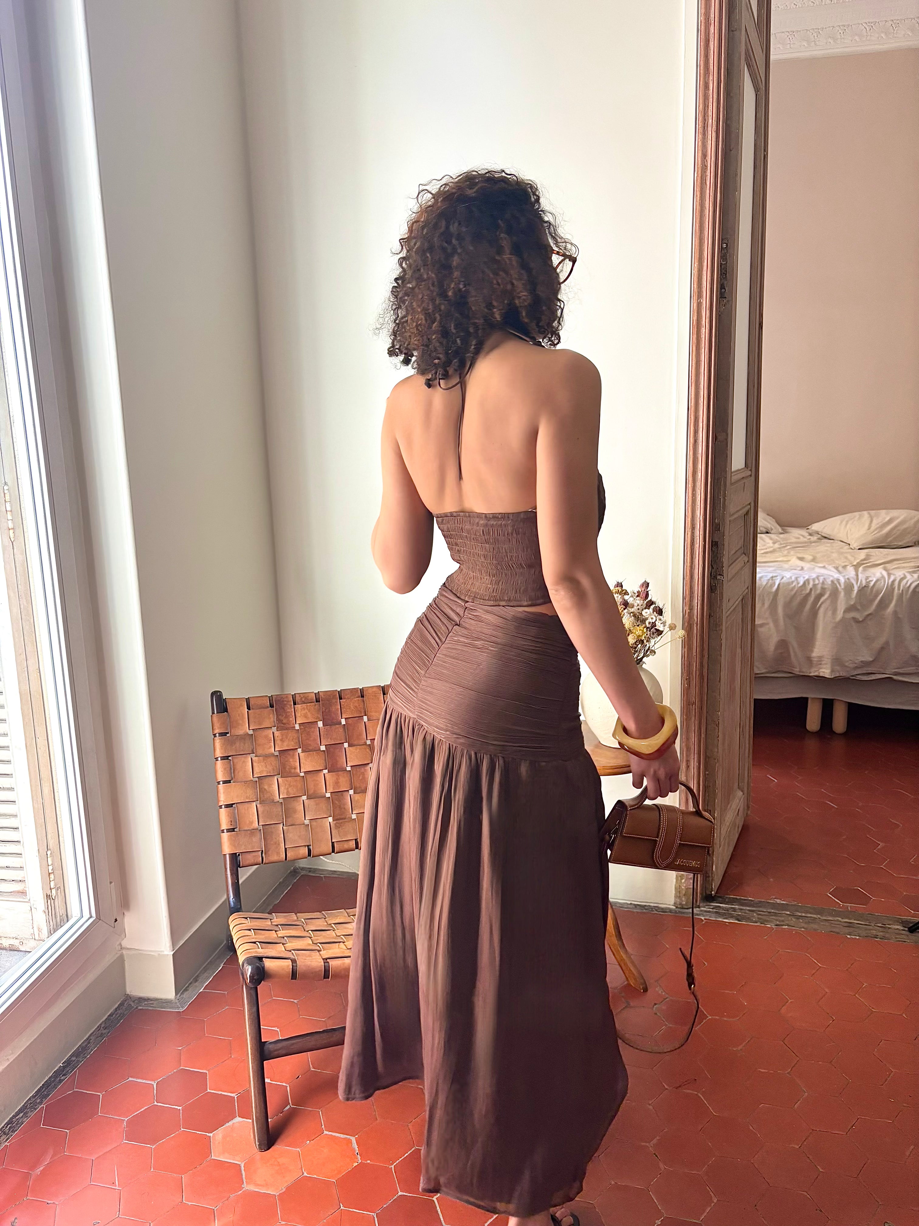 ENSEMBLE MARGOT - MARRON