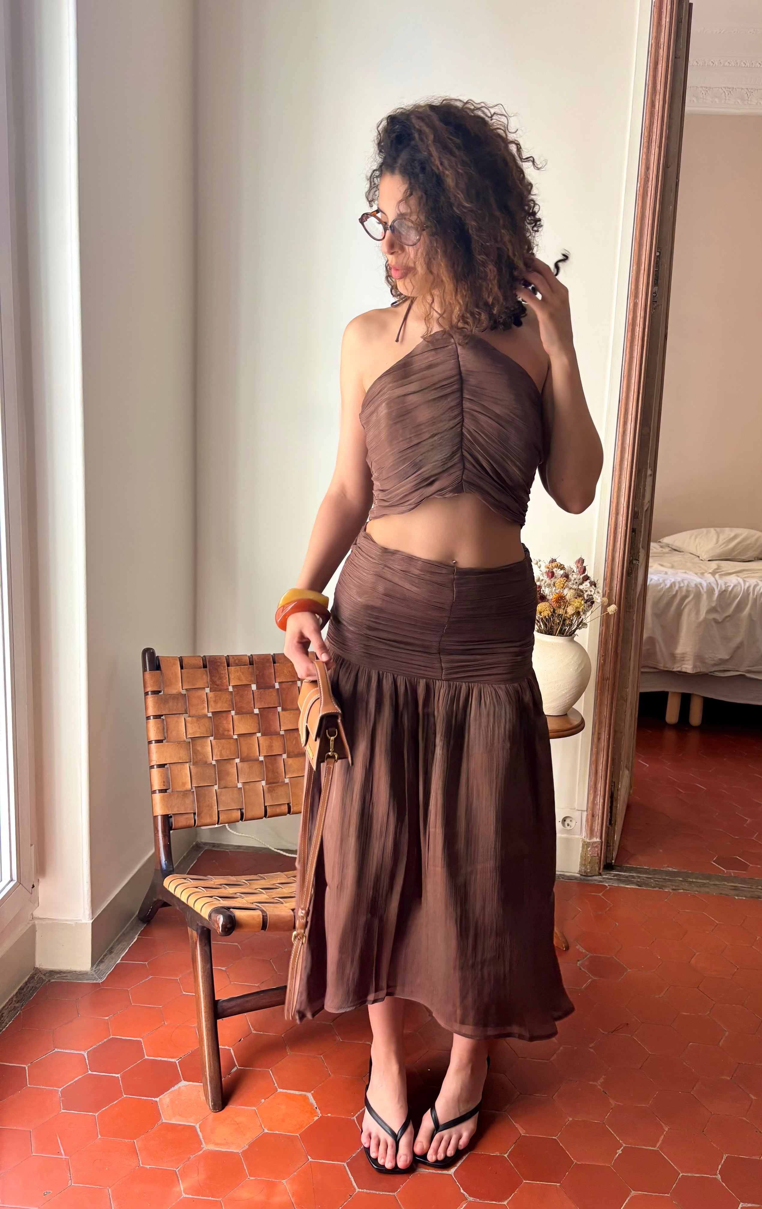 ENSEMBLE MARGOT - MARRON