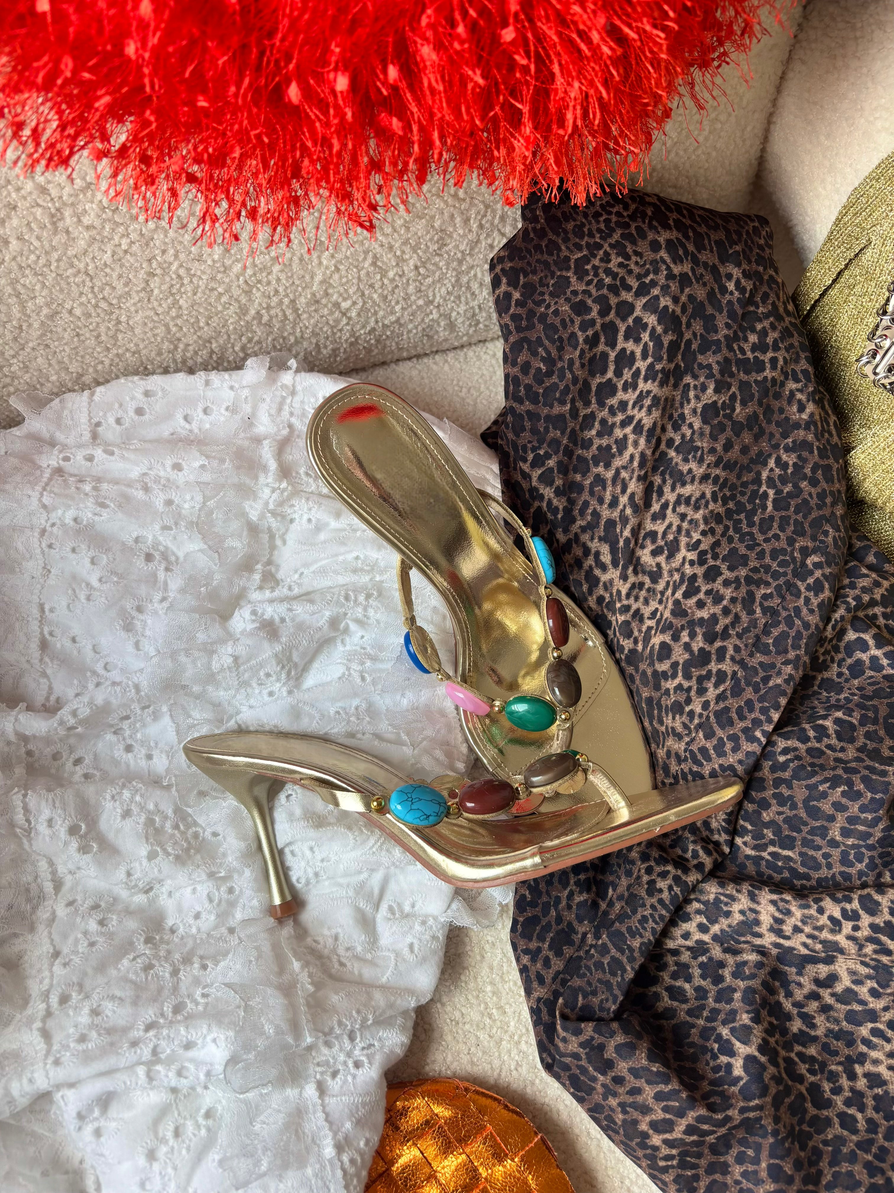 TALONS SERENA - DORÉ
