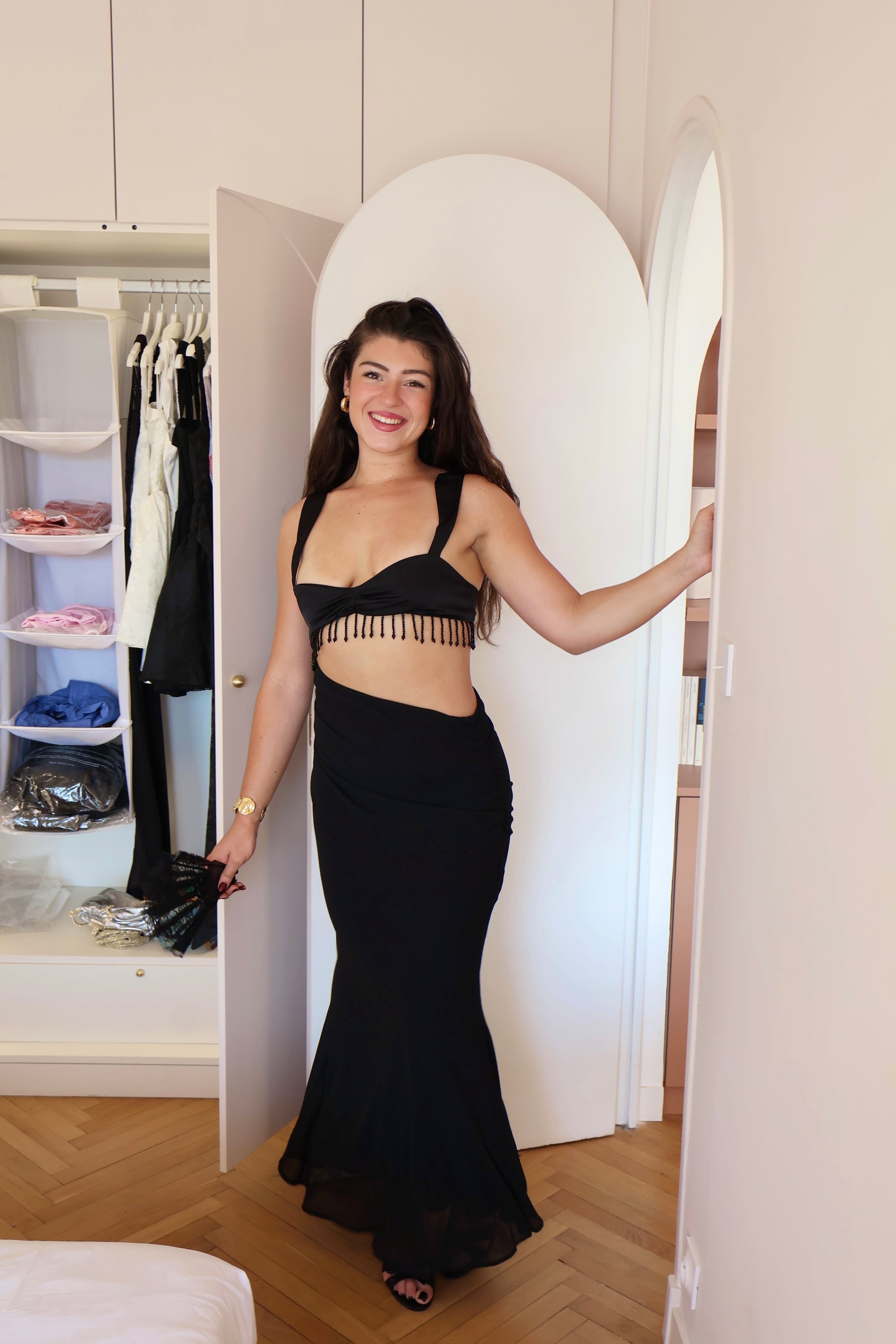 ROBE VIVIENNE - NOIRE