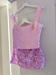 TOP BUSTIER ANASTASIA - ROSE