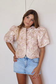 BLOUSE EVELYN - ROSE