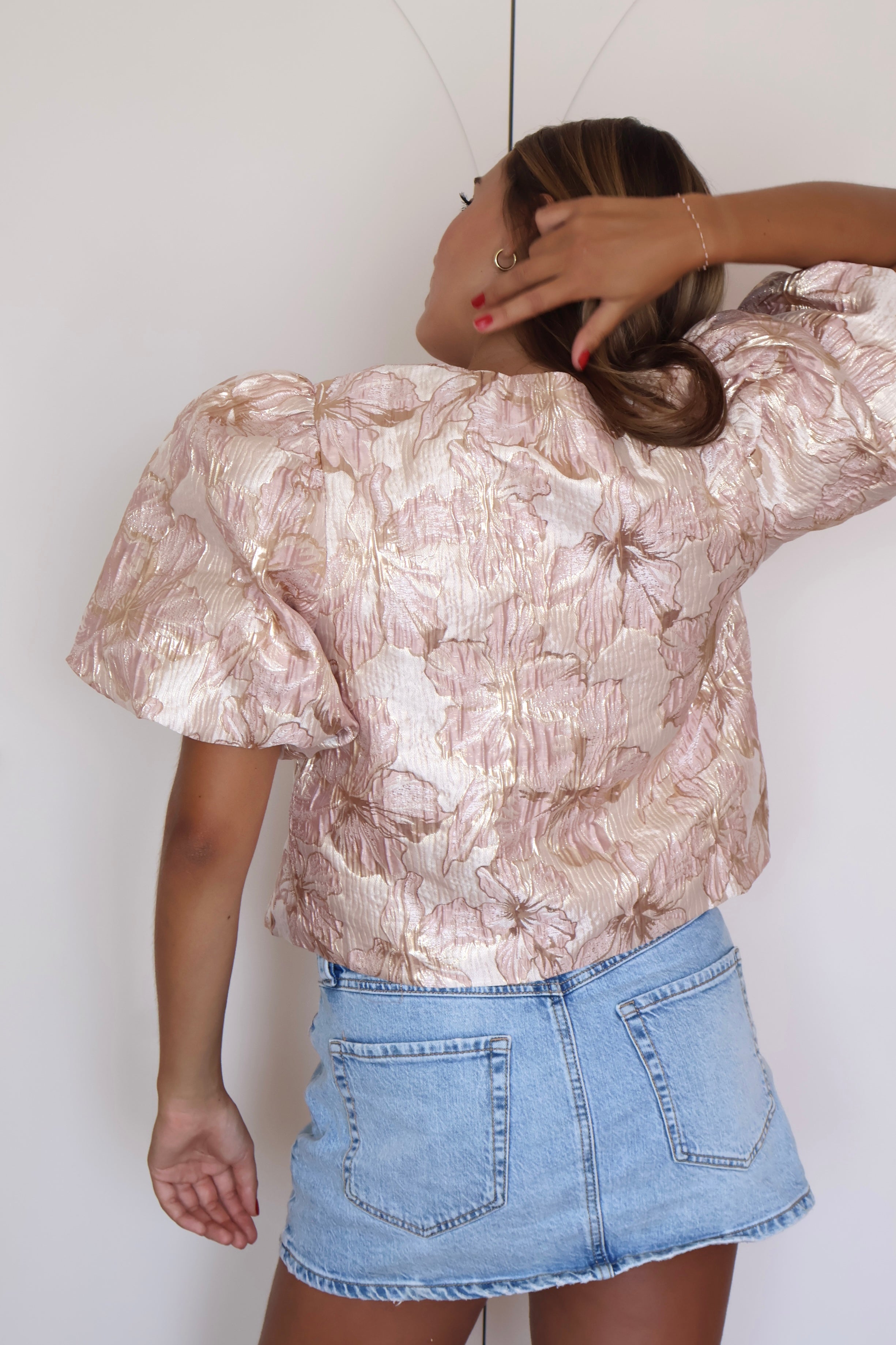 BLOUSE EVELYN - ROSE