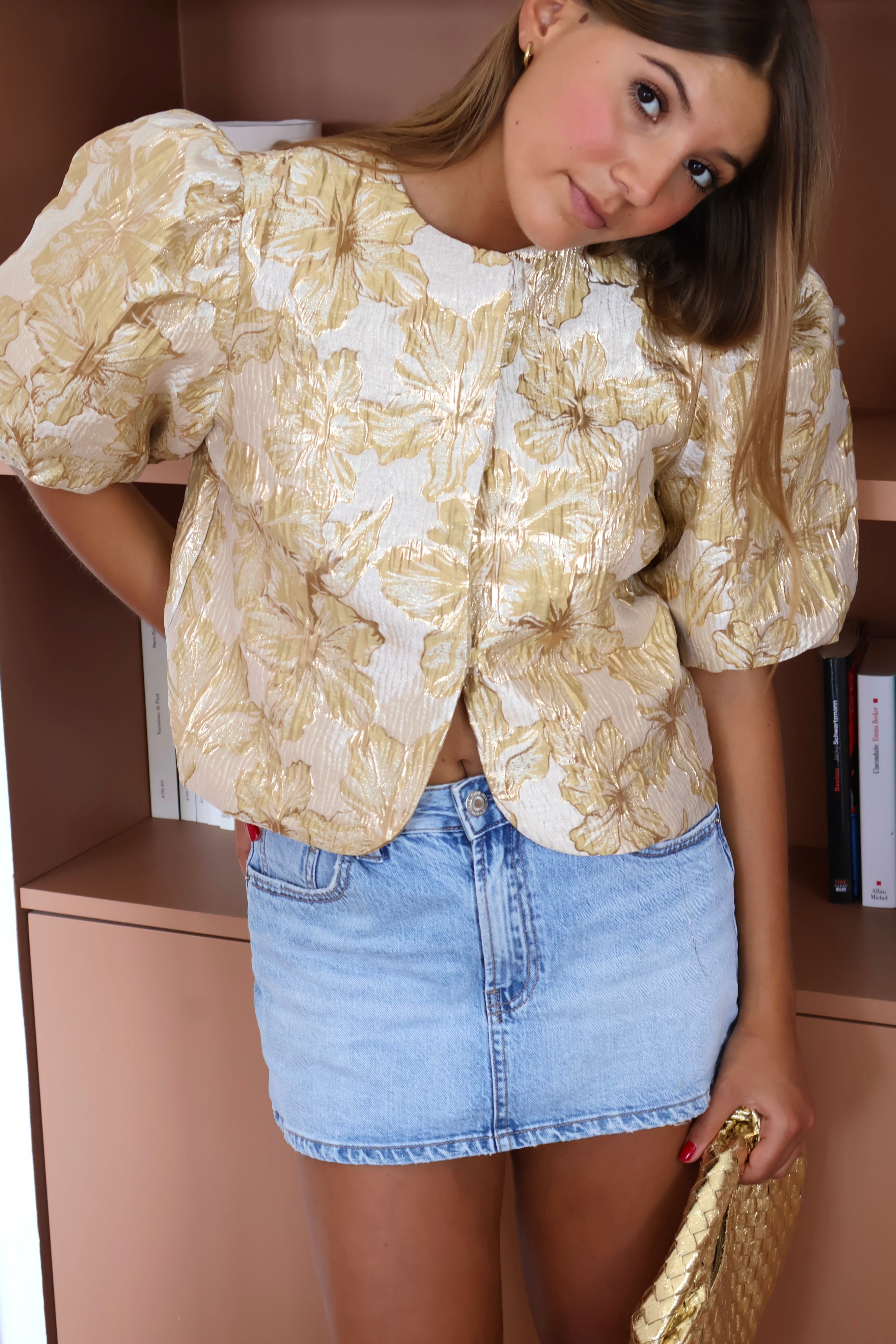 BLOUSE EVELYN - DORÉ