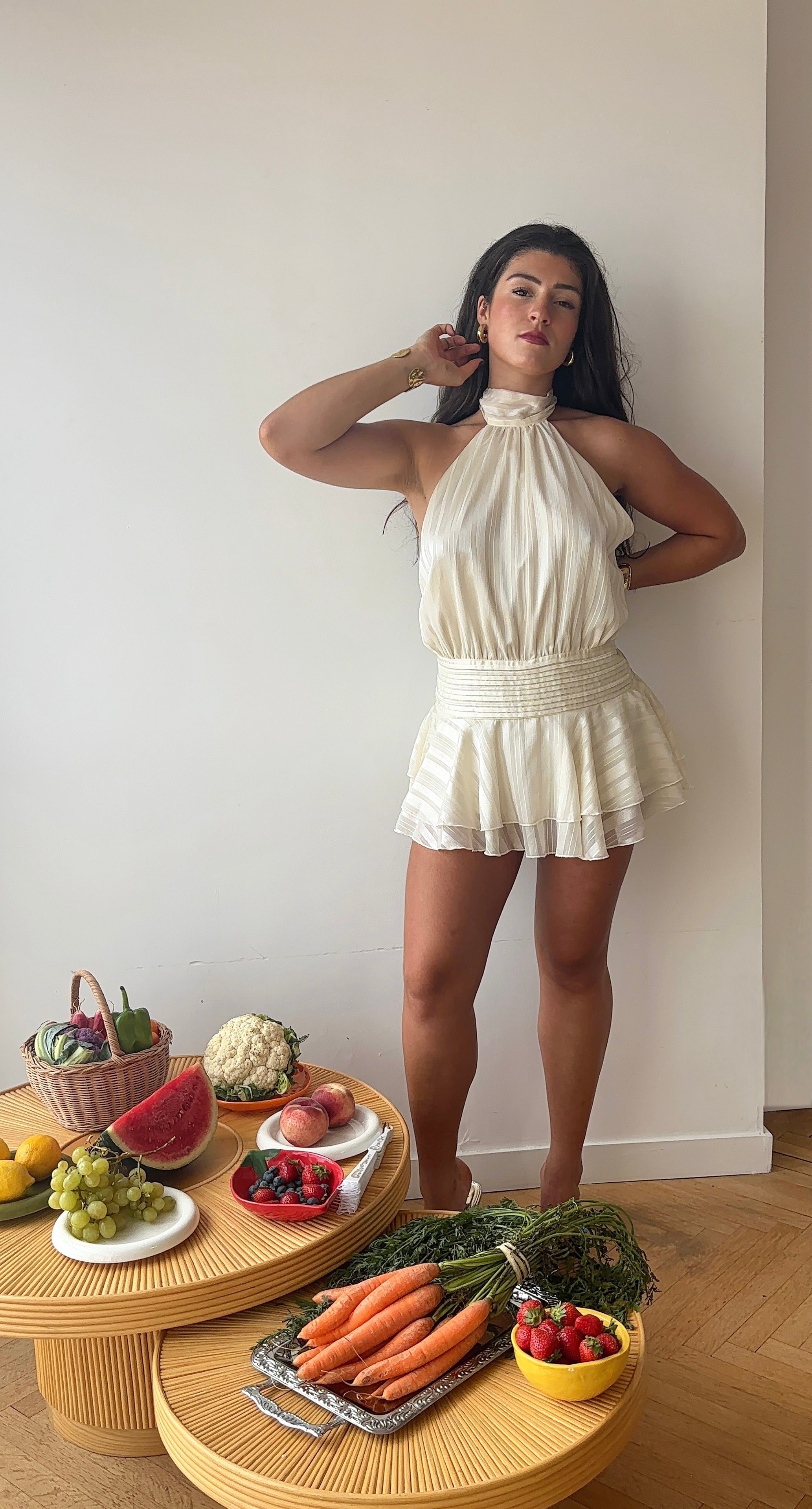 COMBI-SHORT PALOMA - ÉCRU