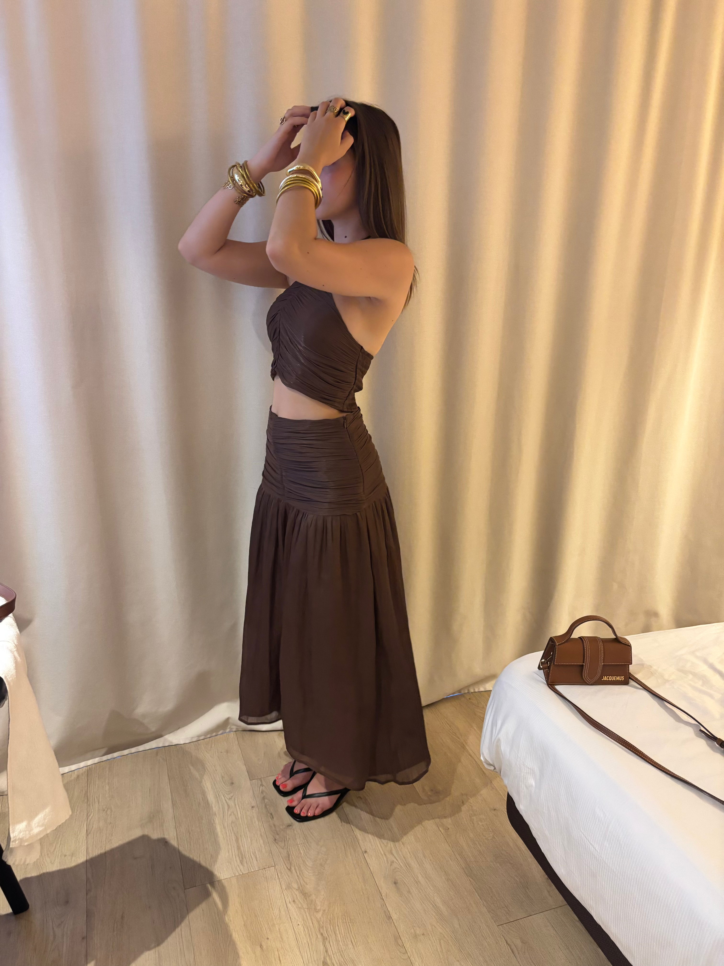 ENSEMBLE MARGOT - MARRON