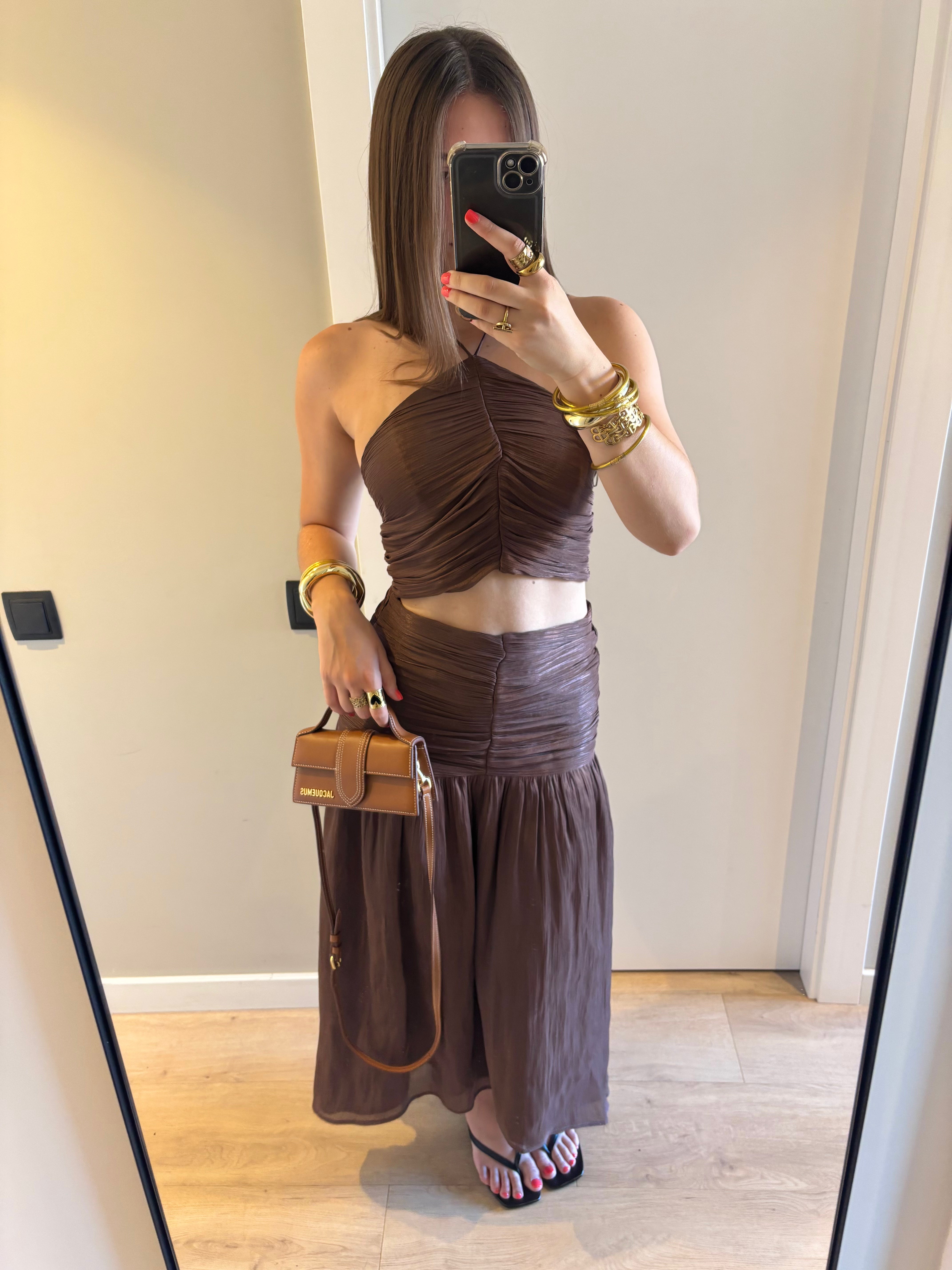 ENSEMBLE MARGOT - MARRON