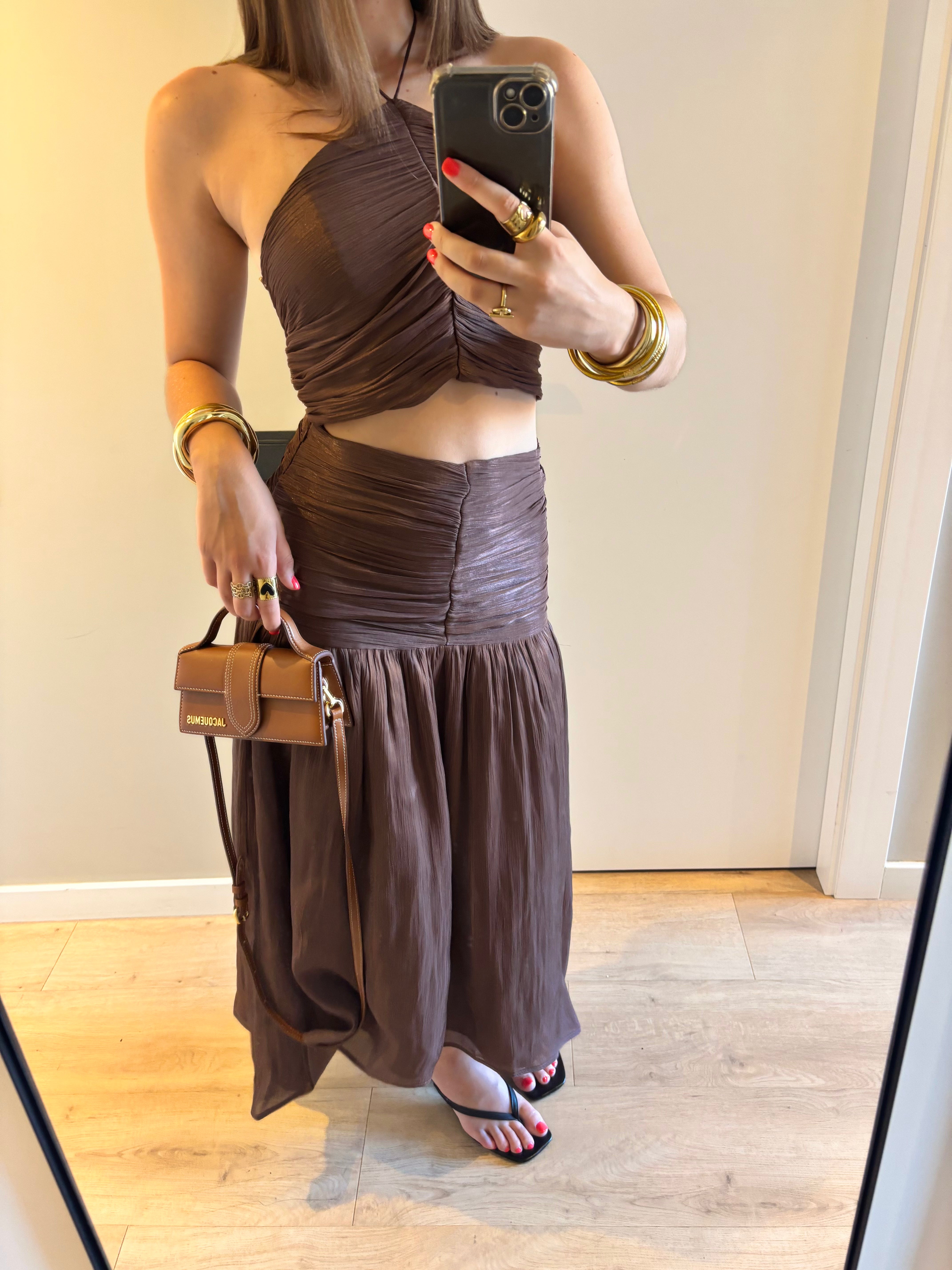 ENSEMBLE MARGOT - MARRON