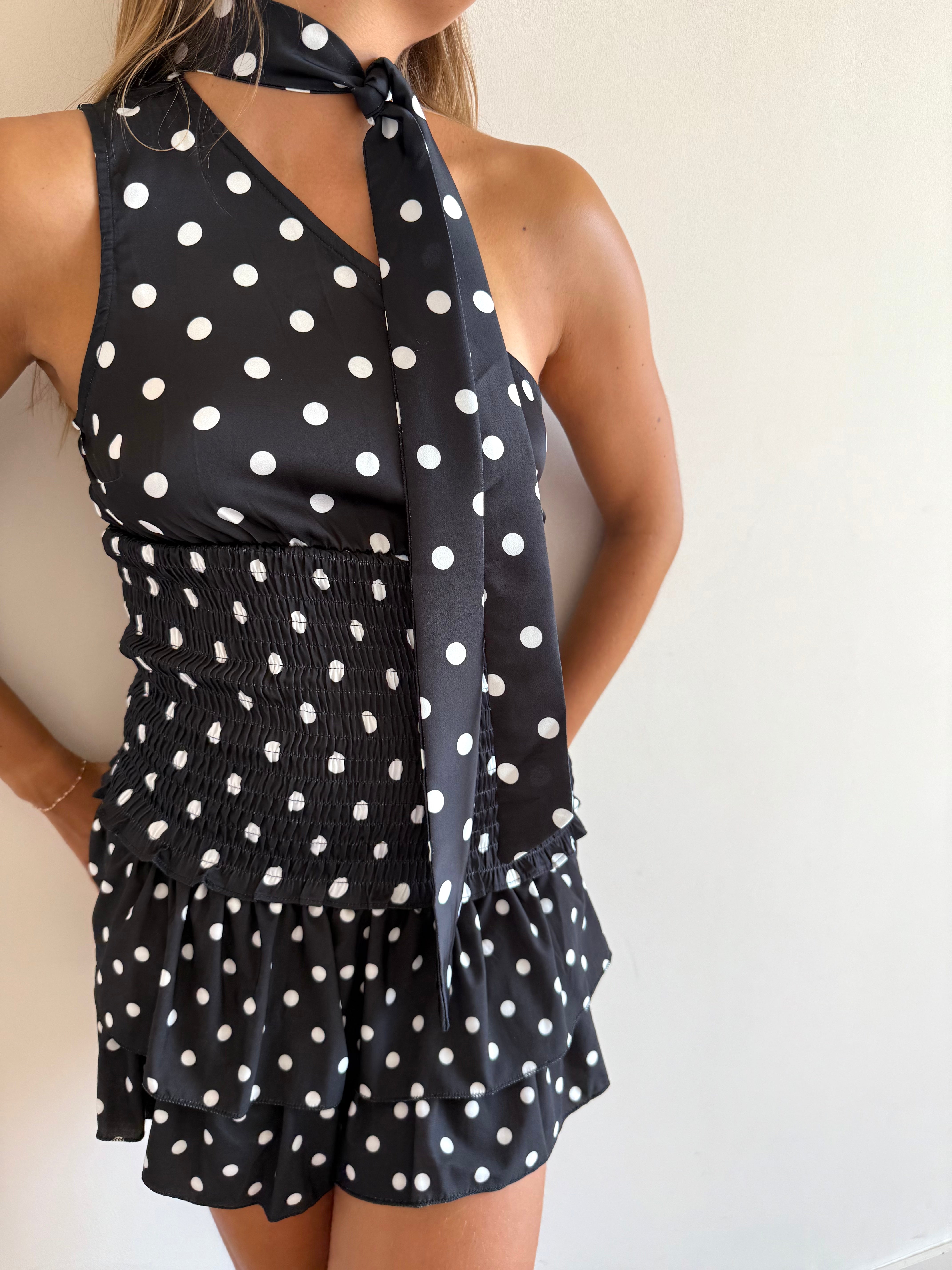 TOP MAISIE - À POIS