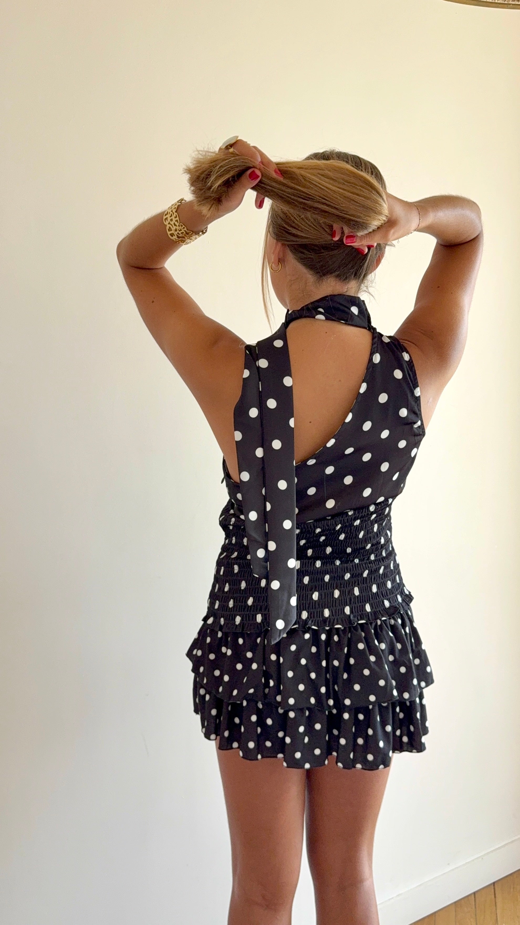 TOP MAISIE - À POIS